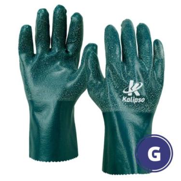 Imagem de Luva nitrilika premium t.09 g verde kalipso