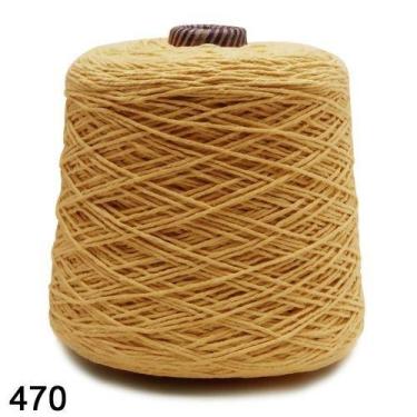 Imagem de Barbante EuroRoma 600g Fio 8 Cor 470 Mostarda - 457 Metros