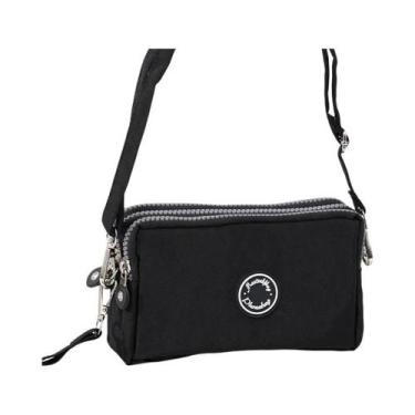 Imagem de Bolsa De Ombro Feminina De Grande Capacidade Com Três Zíperes, Moda Em