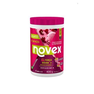 Imagem de Creme de Tratamento Novex Gelato Cereja 400g - EMBELLEZE
