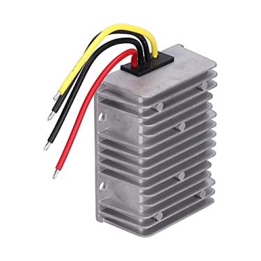 Imagem de WALFRONT Conversor de Tensão Conversor de Energia 72V a 12V Regulador de Tensão de Alumínio DC 72V a 12V IP67 à Prova de água para Monitores de Carros LED, Câmeras, Ventiladores Elétricos