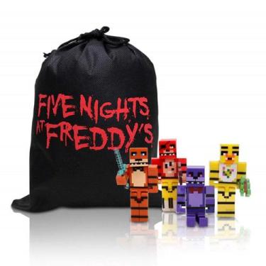 Imagem de Mini estatuetas de brinquedos Action Figures VANVENE FNAF, 8 peças com