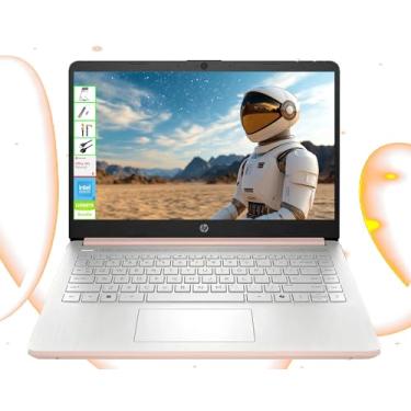Imagem de HP Laptop com Microsoft Office e armazenamento em nuvem de 1 TB (1 ano) | Computador HD de 14 polegadas | 8 GB de RAM | 128 GB UFS | CPU Intel 4 núcleos (Beat i3-10110U) | Windows 11 Home no modo S |
