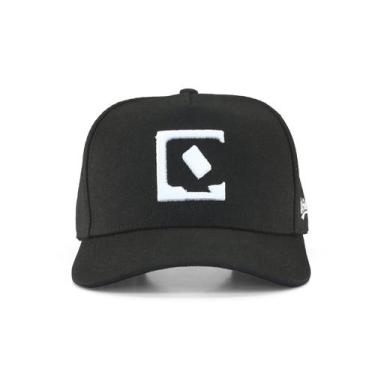 Imagem de Boné QIX Snapback Logo Cor:PretoTamanho:ÚnicoGênero:Unissex, Preto, Ún