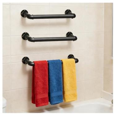 Imagem de Escada de metal montada na parede – Sótão resistente, escada de saída do poço da janela do porão, trailer, loft, dormitório – altura ajustável para uso doméstico e comercial (preto, escada de 3