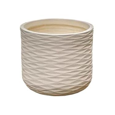 Imagem de KHUTRW3D Vaso de flores para sala de estar, sala de estar, jardim, jardim, plantas, recipiente interno e externo