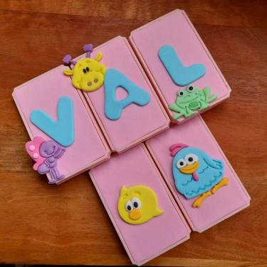 Imagem de Cortador Galinha Pintadinha Girafa Mod 1 Tamanho 6cm