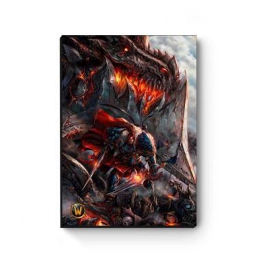 Imagem de Quadro decorativo MDF World Of Warcraft Varian IV - Artgeek