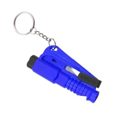 Imagem de Martelo De Segurança Compacto Com Apito De Resgate, Ferramenta De Esca