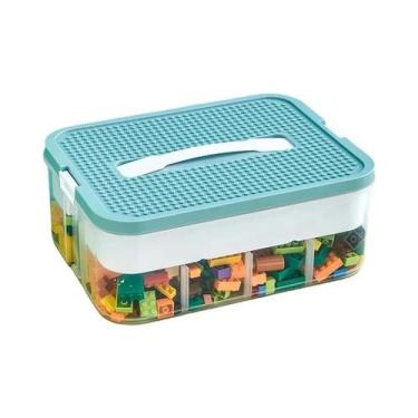 Imagem de Organizador De Armazenamento Para Crianças Lego, Caixa De Brinquedos A