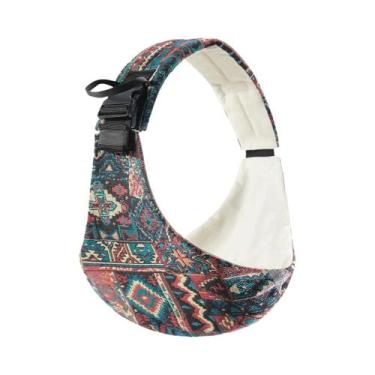 Imagem de Canguru Portátil Com Estampa De Leopardo Para Bebês - Assento De Cintu