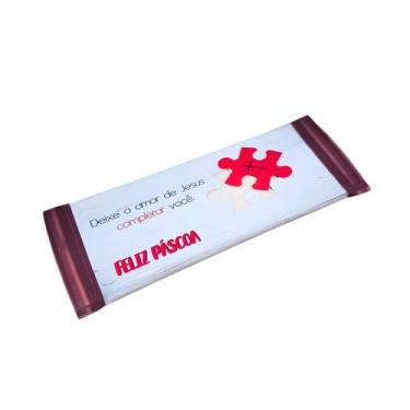 Imagem de Kit 5 adesivos de Páscoa para Barra de Chocolates Jesus é a Peça que f