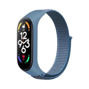 Imagem de Pulseira De Nylon Sport Loop Para Xiaomi Mi Band 7 6 5 4 3 - Substitui