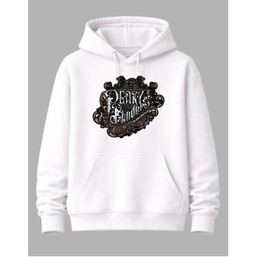 Imagem de Moletom Beaky Blinders Blusa De Frio Adulto Unissex - NM KIds, Branco,