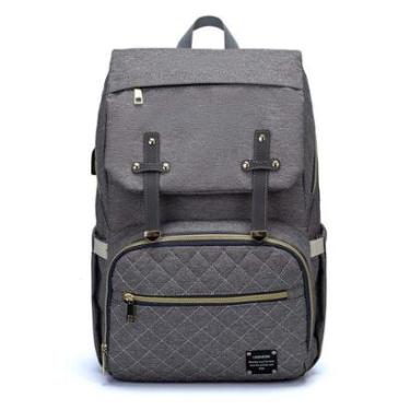 Imagem de Mochila Maternidade Lequeen Dandy Espaçosa Impermeável-Unissex