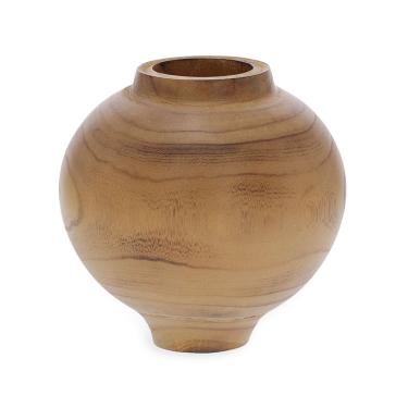Imagem de Vaso Decorativo em Madeira 24cm 19057 Mart