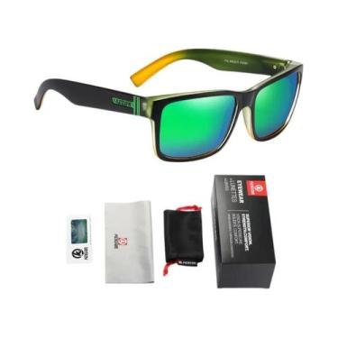 Imagem de Óculos De Sol Polarizados Samurai Black Square Para Homens, Esportes A