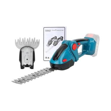 Imagem de Cortador De Cerca Viva Elétrico Sem Fio HILDA 2 EM 1, Tesoura De Poda 