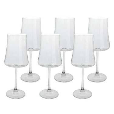Imagem de Jogo De 6 Taças Para Vinho Tinto 460ml Xtra Crystal Bohemia