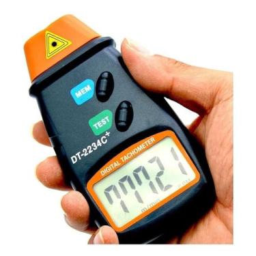 Imagem de Tacômetro Digital Laser DT-2234C+ para Medir RPM com LCD - RoboBuilder