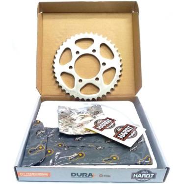 Imagem de Kit relação transmissão crosser 150 xtz 150 xtz150 com retentor hardt 