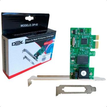 Imagem de Placa Rede Pci-Express 10/100/1000 Mbps DP-02 - PCIExpress