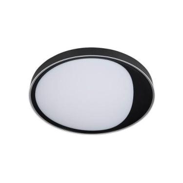 Imagem de Plafon Nordecor Benn 2345 50cm Led Bivolt Preto Preto 2345