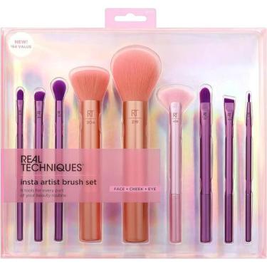 Imagem de Real Techniques Insta Artist Kit 9 Pincéis Maquiagem - RT.