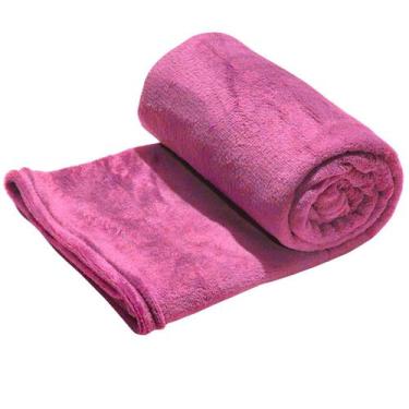 Imagem de Manta Bebê Microfibra Berço Celta Lisa Corttex 90 x 100 cm, Pink