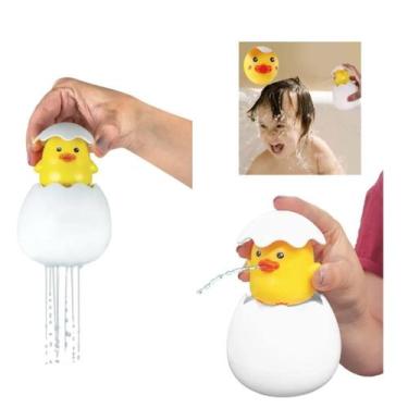Imagem de Brinquedo Banho Chuveirinho Piscina Pintinho Esguicha Água - Buba