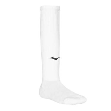 Imagem de Meião de Futebol Unissex Mizuno Morelia Branco, Branco, M