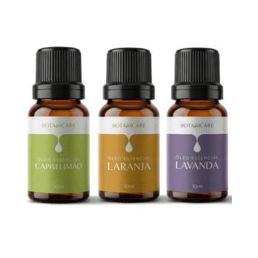 Imagem de Óleo Essencial Lavanda Laranja Capim Limão Para Relaxar - Botanicare