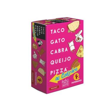 Imagem de Jogo de Cartas Taco Gato Cabra Queijo Pizza: Ao Contrario - PaperGames
