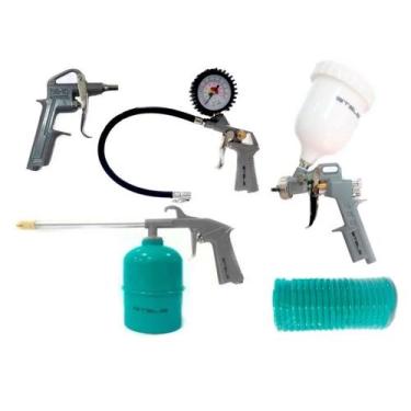Imagem de Jogo de ferramentas Pneumaticas 5Peças rosca 1/4 NPT 5730255 STELS