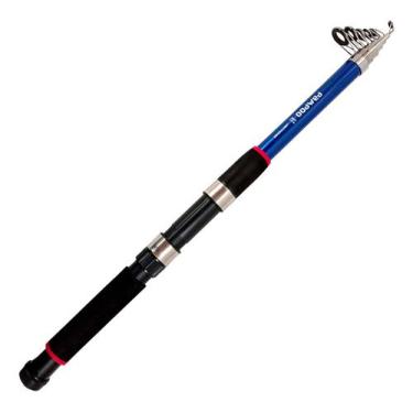 Imagem de Vara Telescópica JP Para Molinete Pampoo - Jaú Pesca, 1,80, Azul