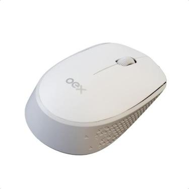 Imagem de Mouse Sem Fio Oex Cozy MS602 Bluetooth 5.2 e Wireless USB 1000 DPI Erg