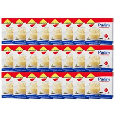 Imagem de Kit 24 Unid. Pudim Lowçucar Zero Açúcares Sabor Baunilha 25g