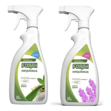 Imagem de Kit Fertilizante Forth Orquídeas Manutenção E Floração 500ml - Congrat