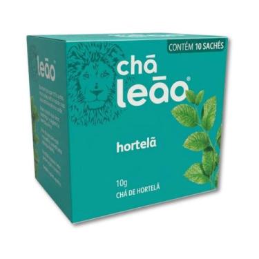 Imagem de Chá de Hortelã Leão Caixa com 10 Sachês
