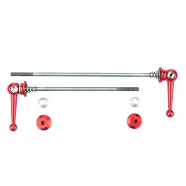 Imagem de Conjunto de espeto de liberação rápida de liga ultraleve, 2 peças de reposição para acessórios de reparo (vermelho)