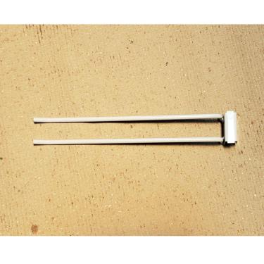 Imagem de Gancheira Dupla Vassoureiro Lx 40 Gondola Amapa Branco