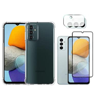 Imagem de Kit Capa Anti Impacto, Película de Vidro 3D e Lente da Câmera Para Galaxy M23 5G - Jodda