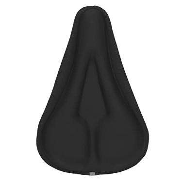 Imagem de Pokerty9 Capa de selim de bicicleta macia, capa de selim de bicicleta simplificada de alta resiliência antiderrapante para ciclismo
