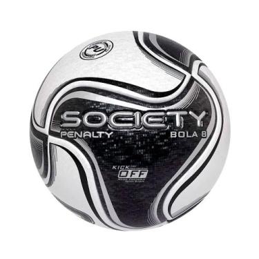 Imagem de Bola Society Penalty 8 X Bola Futebol Society Penalty 8 X - Bco/Pto Un