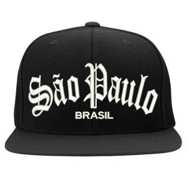 Imagem de Boné Bordado - São Paulo Rap Thug Hip Hop Rua Street - Hipercap