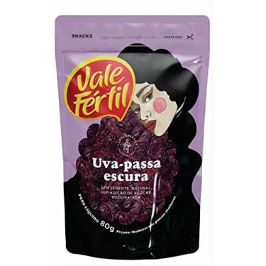Imagem de Uva Passa Escura Sem Semente Vale Fértil Sache Doy Pack 80g