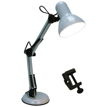 Imagem de Luminária Pixar Articulada Abajur Garra E Base S/ Lâmpada Trato - Cinza