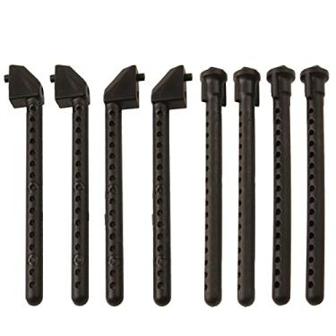 Imagem de ShareGoo 8 peças de plástico RC corpo de carro suporte fixo compatível com Sakura D4 D3-XI S CS 1/10 Drift RC Racing Car