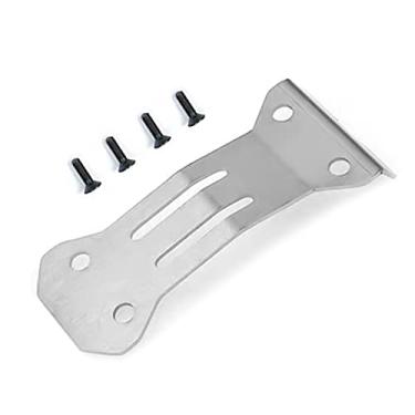 Imagem de Stainless Steel Front Rear Plate Metal Chassis Armor for Tamiya XV02 58707 Part