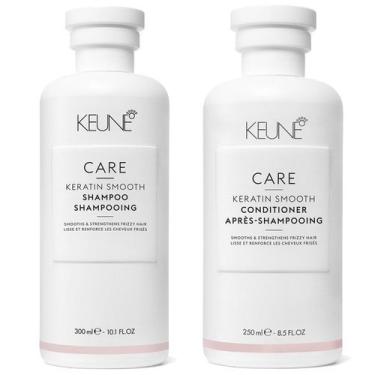 Imagem de Kit Keune Care Keratin Smooth - Shampoo 300 ml + Condionador 250 ml